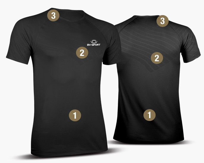 T-shirts AERIAL black